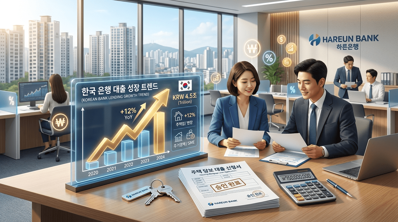 주택거래 늘자 은행 가계대출 다시 급증… 4월에 2.1조 원 늘어