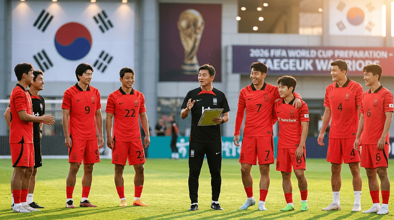 홍명보 감독 "투혼은 한국 고유의 강점…사명감·즐기는 태도 중요"