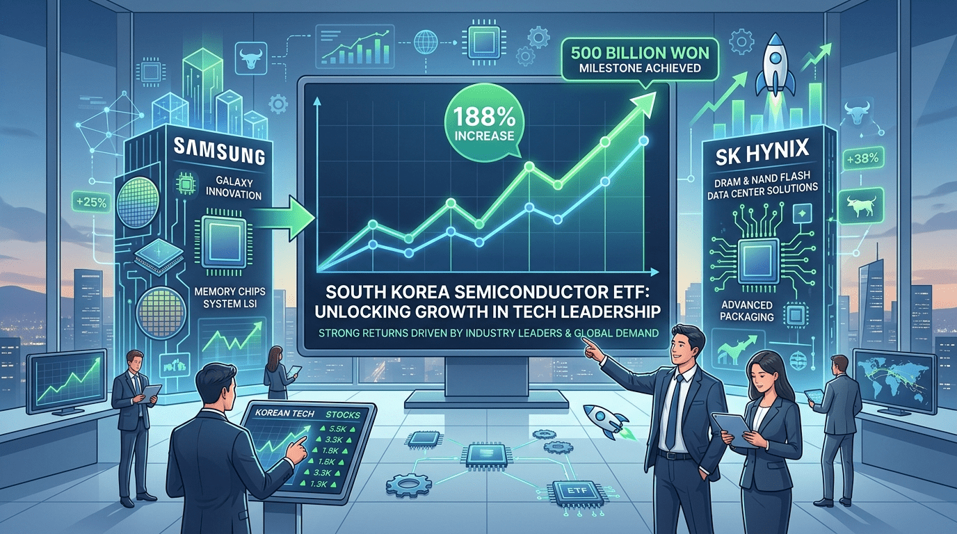 하나운용 ‘1Q 반도체 ETF’ 2종, 순자산 5000억 돌파