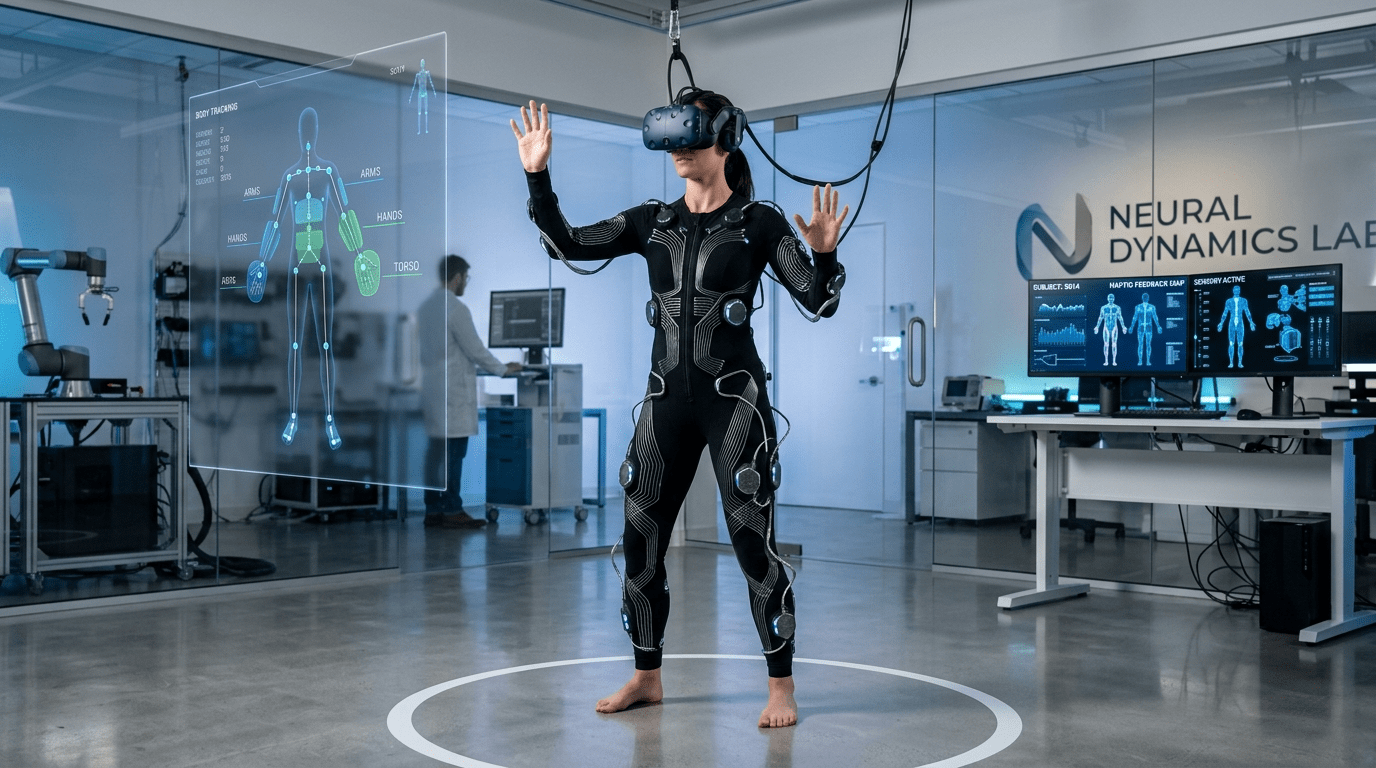 “VR 속 감각을 온몸으로”…한양대, 전신 촉각 슈트 개발