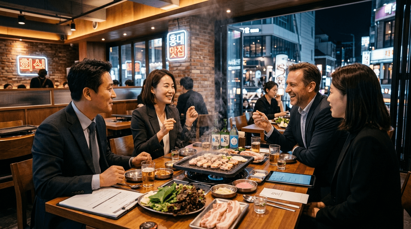홍대입구 난리나겠네…젠슨황 오늘 재계 총수들과 ‘삼겹살 소주 회동’ -