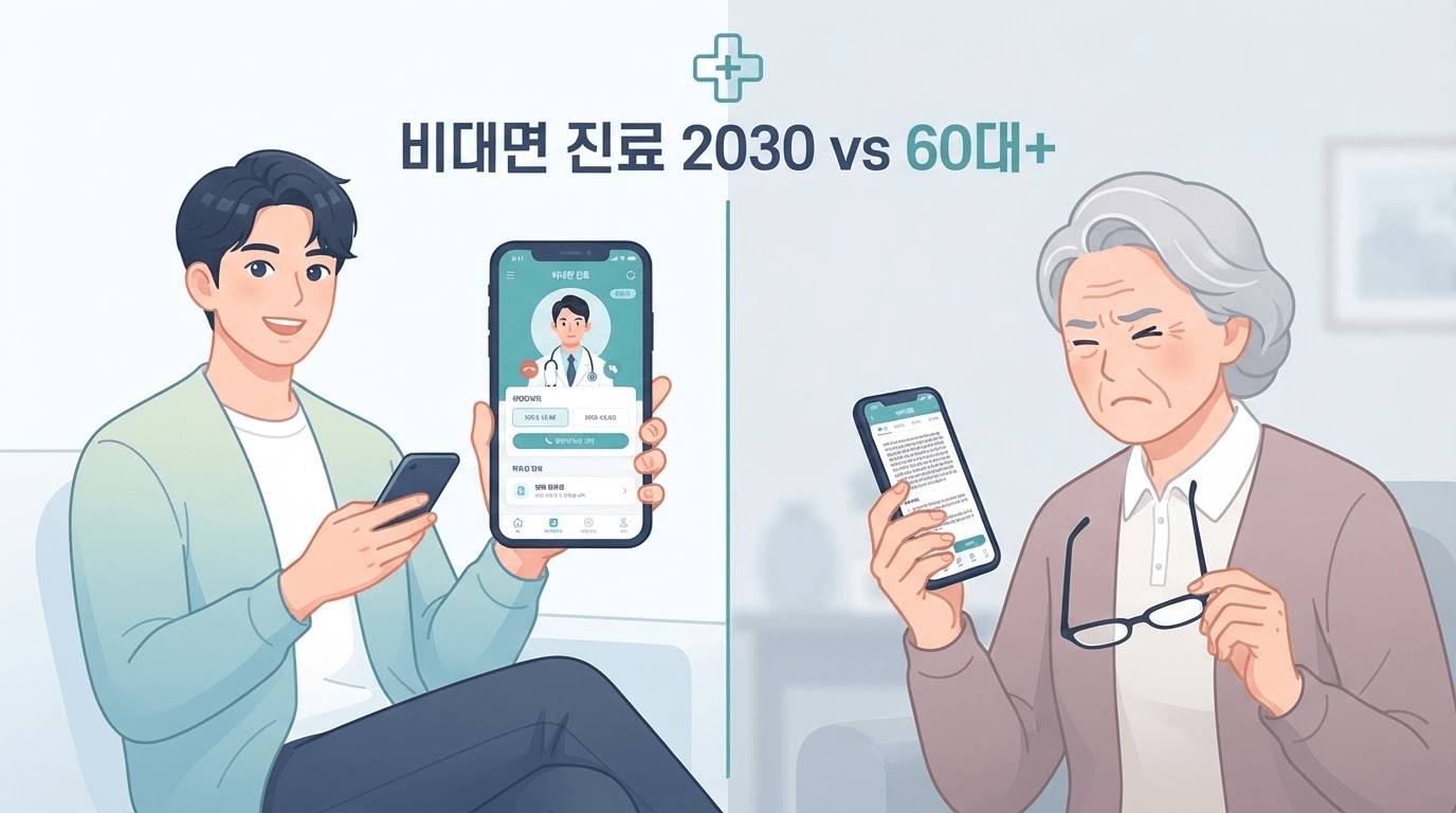 이용자 68%는 2030세대… 비대면 진료, "의료공백 메웠다"는 약속은 어디로