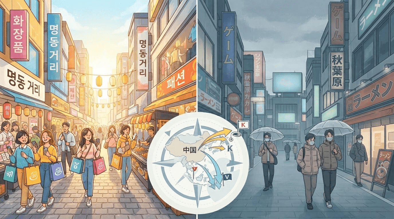 태국·일본 한숨, 한국·베트남 활짝 웃음…아시아 관광운명 엇갈리다