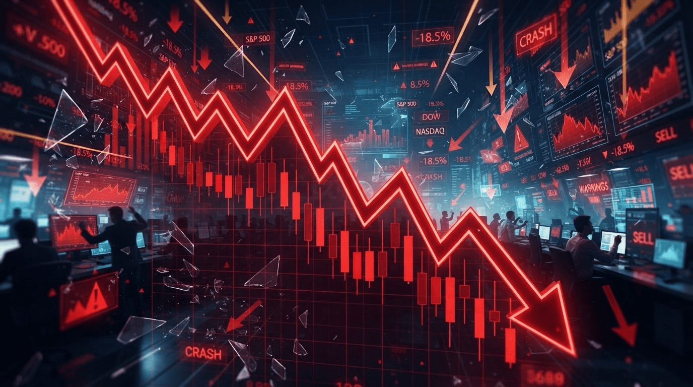 매도 폭주 차단장치 동시 가동…KOSPI·KOSDAQ 5% 안팎 대폭락