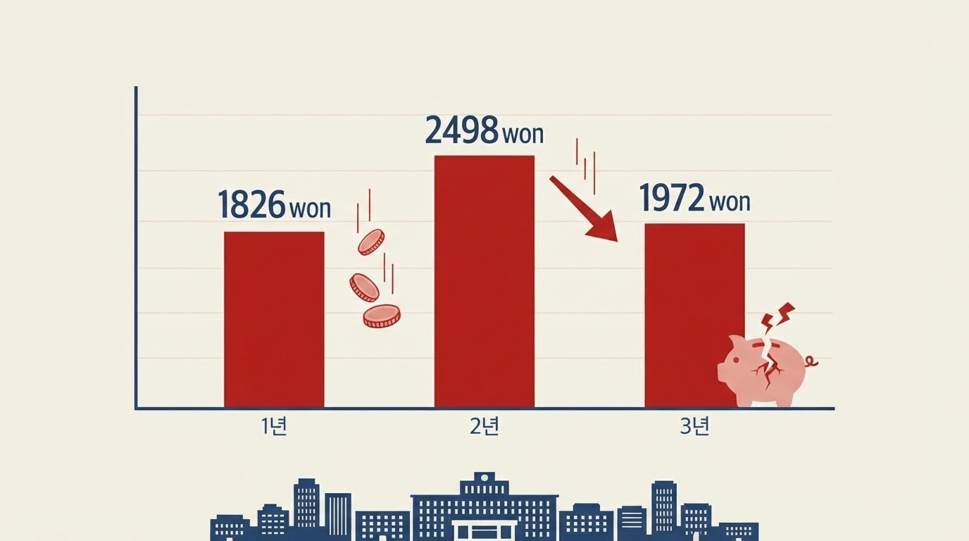 경기도 재정 위기 기초·기회소득 예산 21% 대폭 삭감…지급 중단 및 축소 불가피