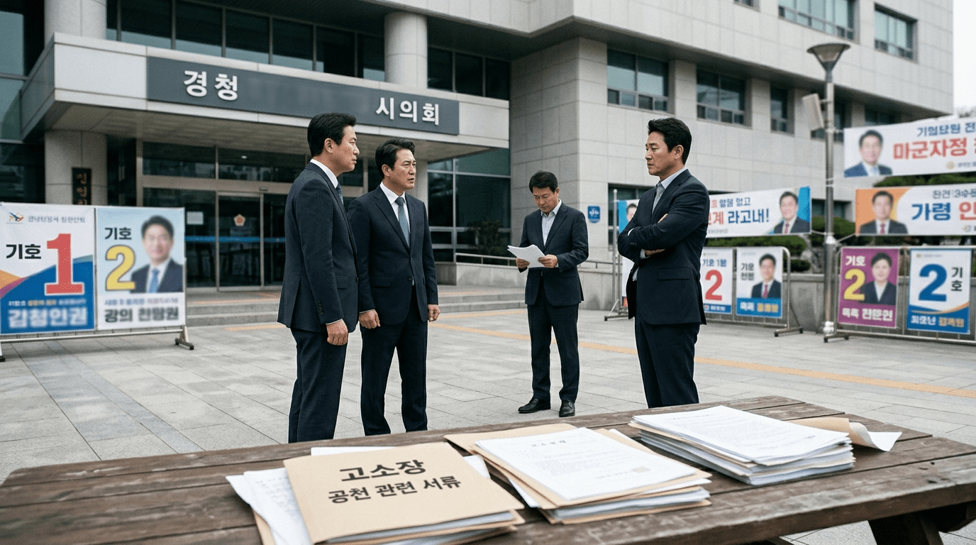 경남 곳곳으로 번지는 공천 여진 국민의힘, 지방선거 앞두고 내부 갈등 확산 지방선거 국면 속 지역 조직의 흔들림 본격화