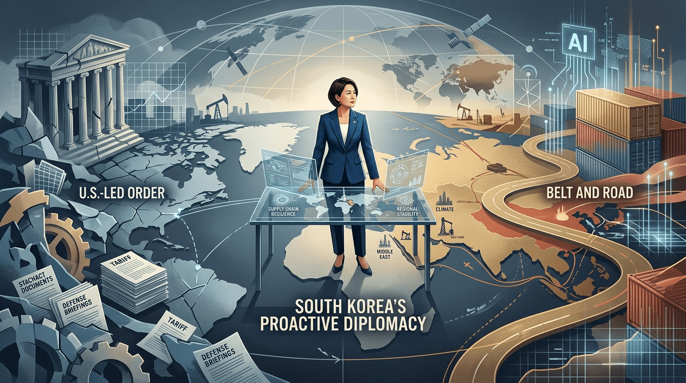 미국 중심 질서의 한계가 뚜렷해진 지금, 한국은 실용외교에 머무르지 말고 더 큰 국가 비전을 세워야 한다