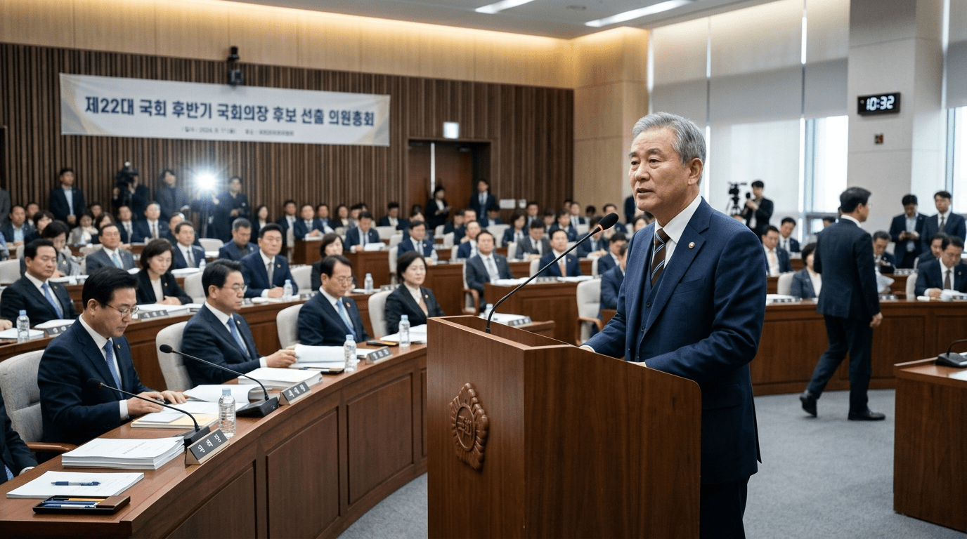 조정식, 이재명계 핵심으로 후반기 국회 의장 후보로 거론