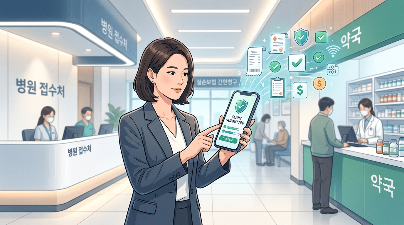 실손보험 청구, 번거로운 서류 절차 줄인다 자동 처리 서비스 확대 이용률 90% 달성 목표