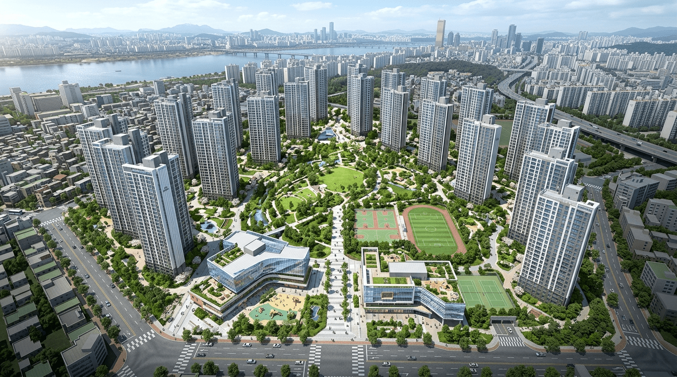 노량진 제1구역 대규모 주거단지로 변모 - 3천여 세대 규모 재개발 가속화