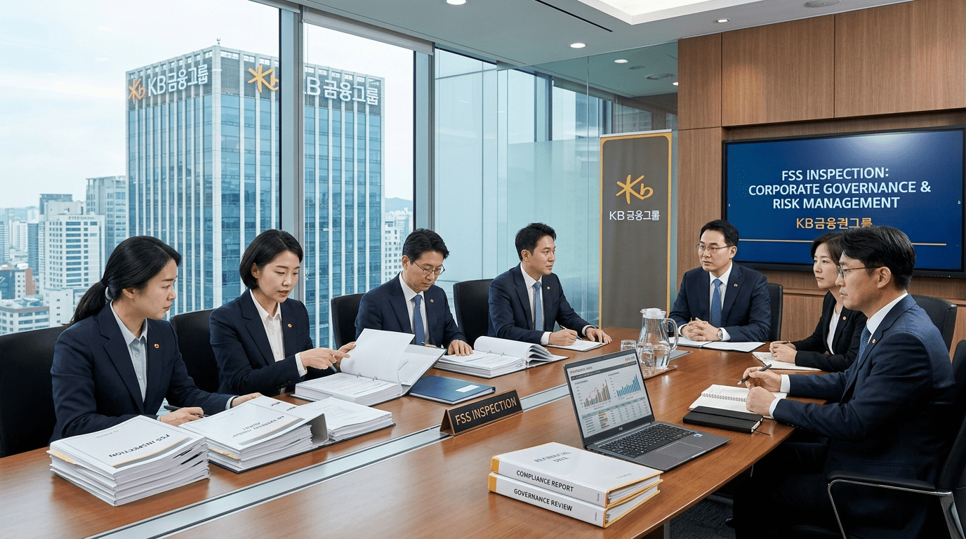 미묘한 시점…KB금융 회추위 맞물린 금감원 검사 - 딜사이트