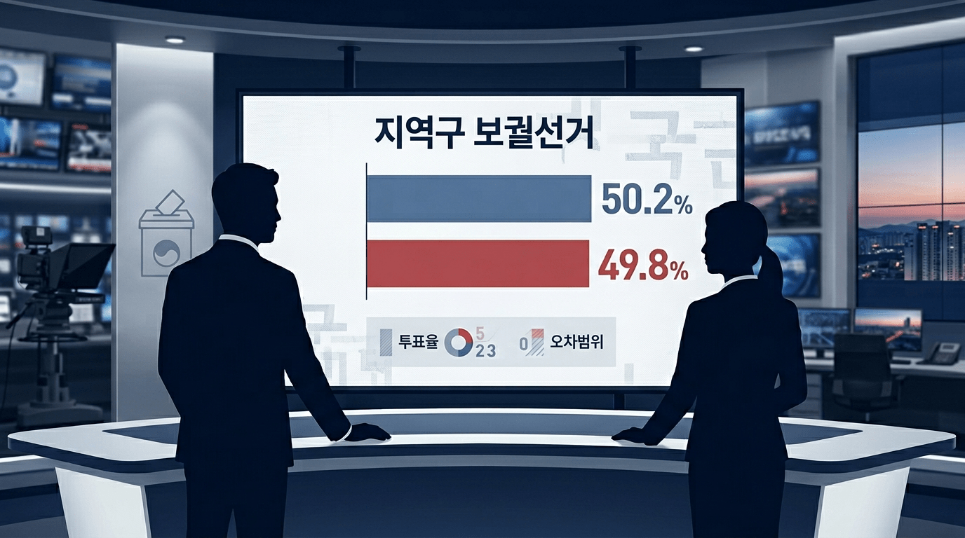 평택을 초접전 구도 여권 단일화 흐름이 맞물리며 조국 33.8%·김용남 30.4%