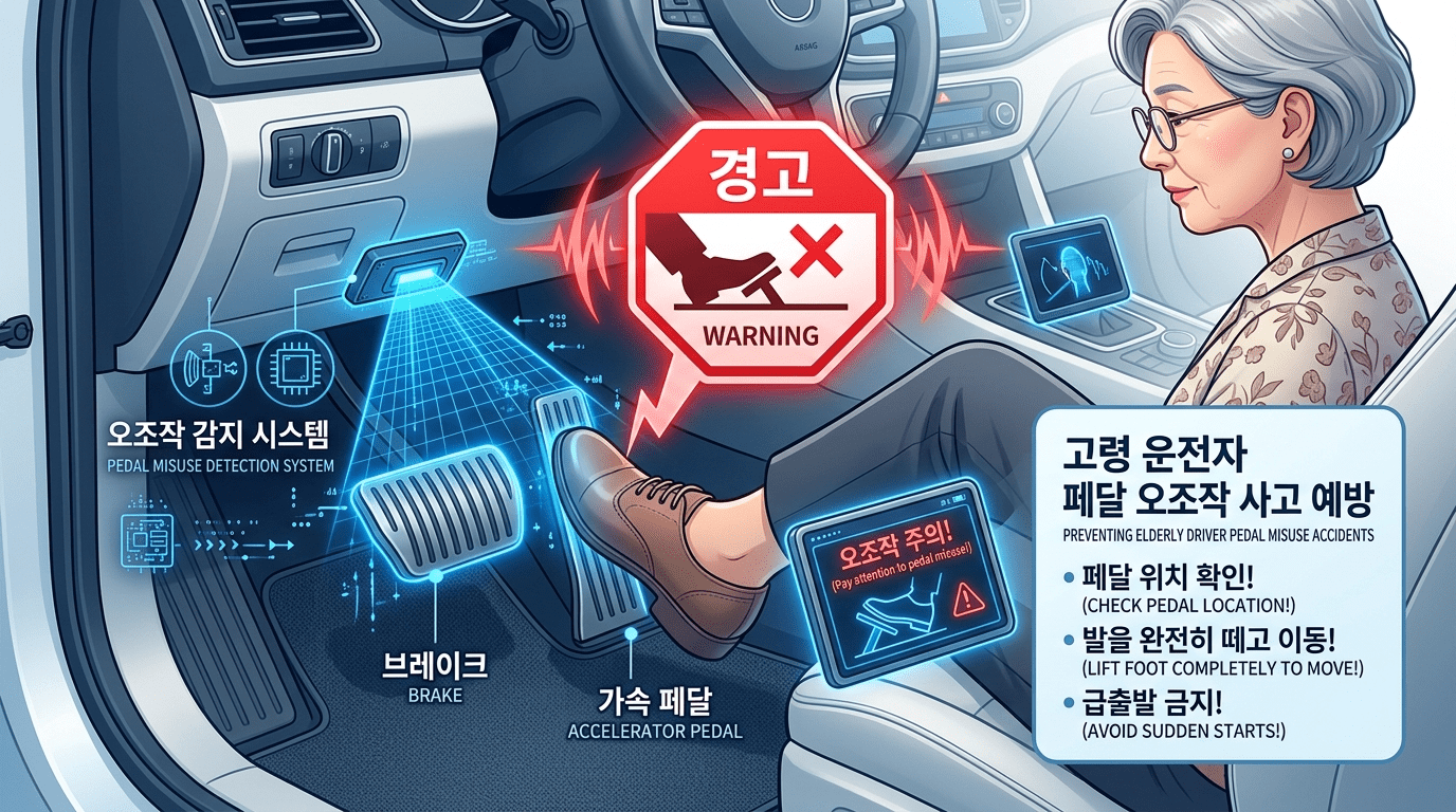‘페달 오조작’ 사고·사망 급증…“가속 억제 기술 도입 필요” -