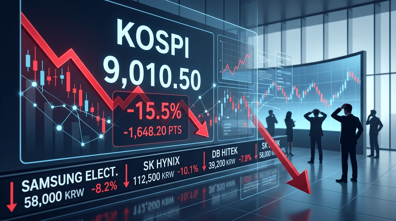 ‘9000피’ 앞두고 주저앉은 코스피…조정 국면 언제까지