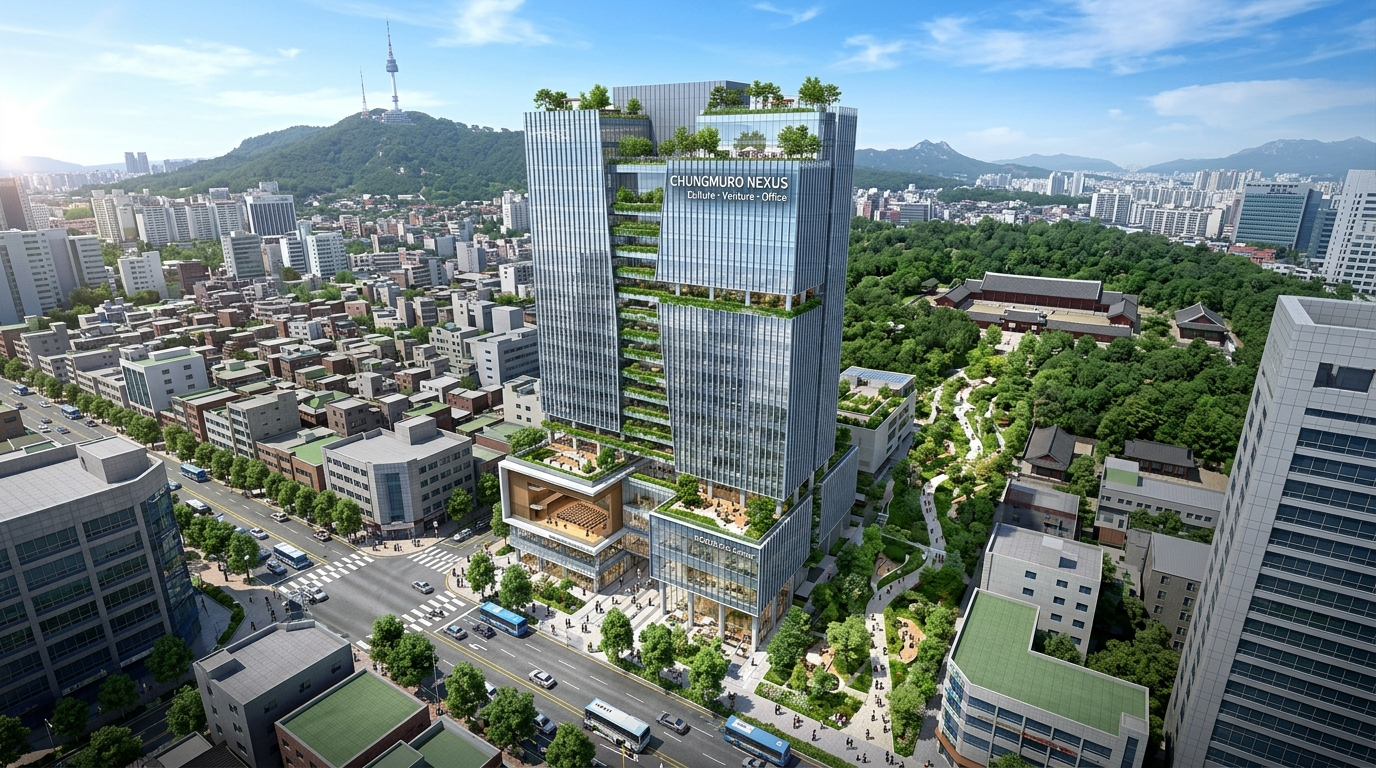 충무로에 38층 복합타워…세운지구, 문화·벤처 거점으로 재탄생
