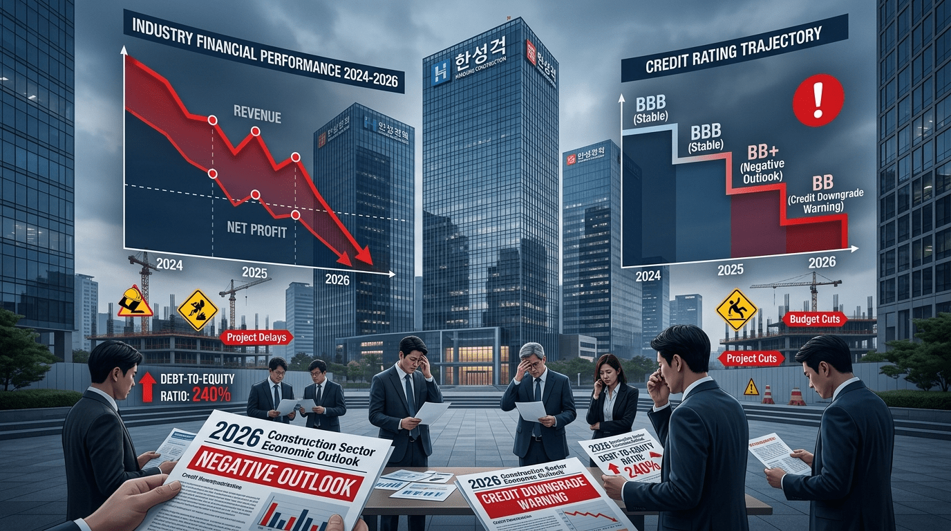 [2026 정기신용평가] 건설업 '휘청'…떨고 있는 포스코·대우건설 - 딜사이트