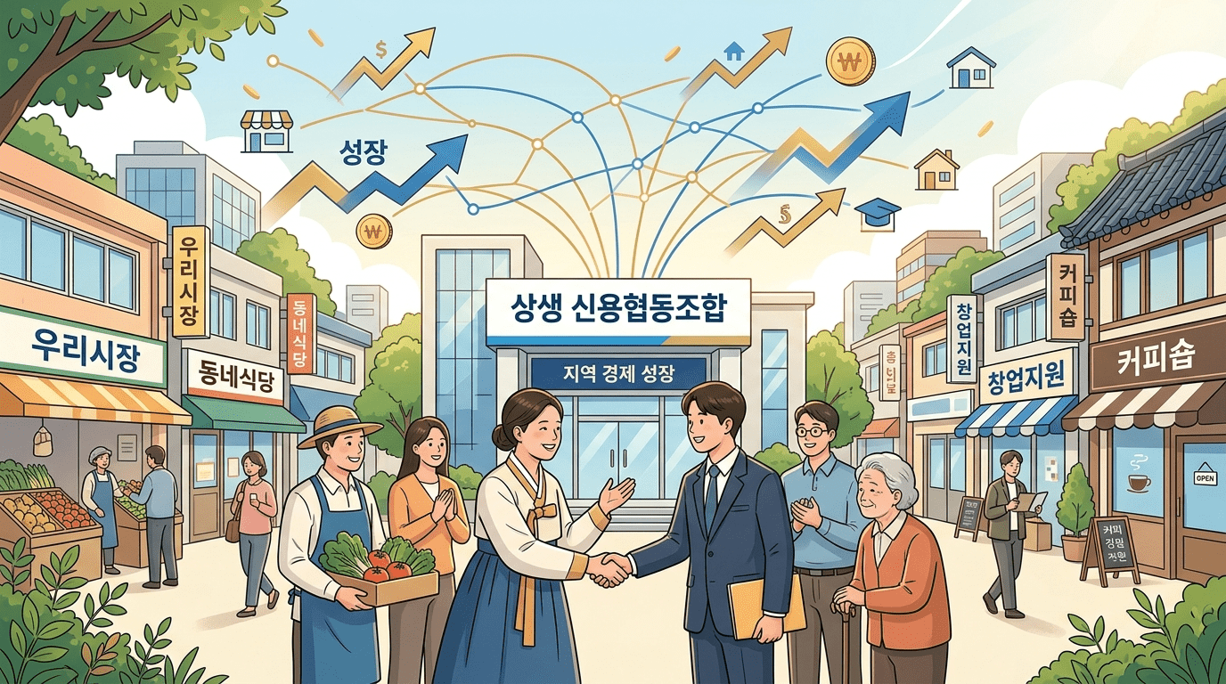 새마을금고, 사회연대조직과 지역 경제 활성화