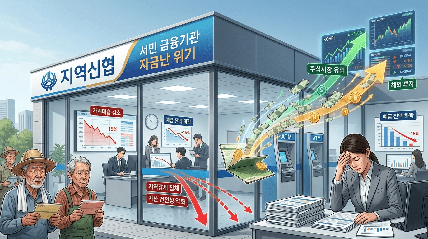 위기의 상호금융권, 신용대출로 돌파구 찾나