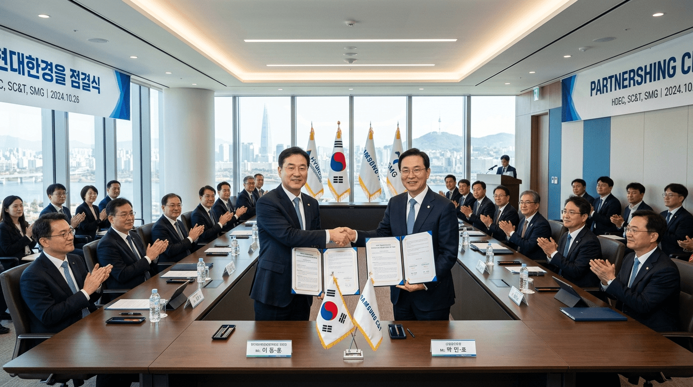 “동반성장 생태계 조성”…롯데건설, 공정위·전문건설협회와 하도급 공정거래 협약 -