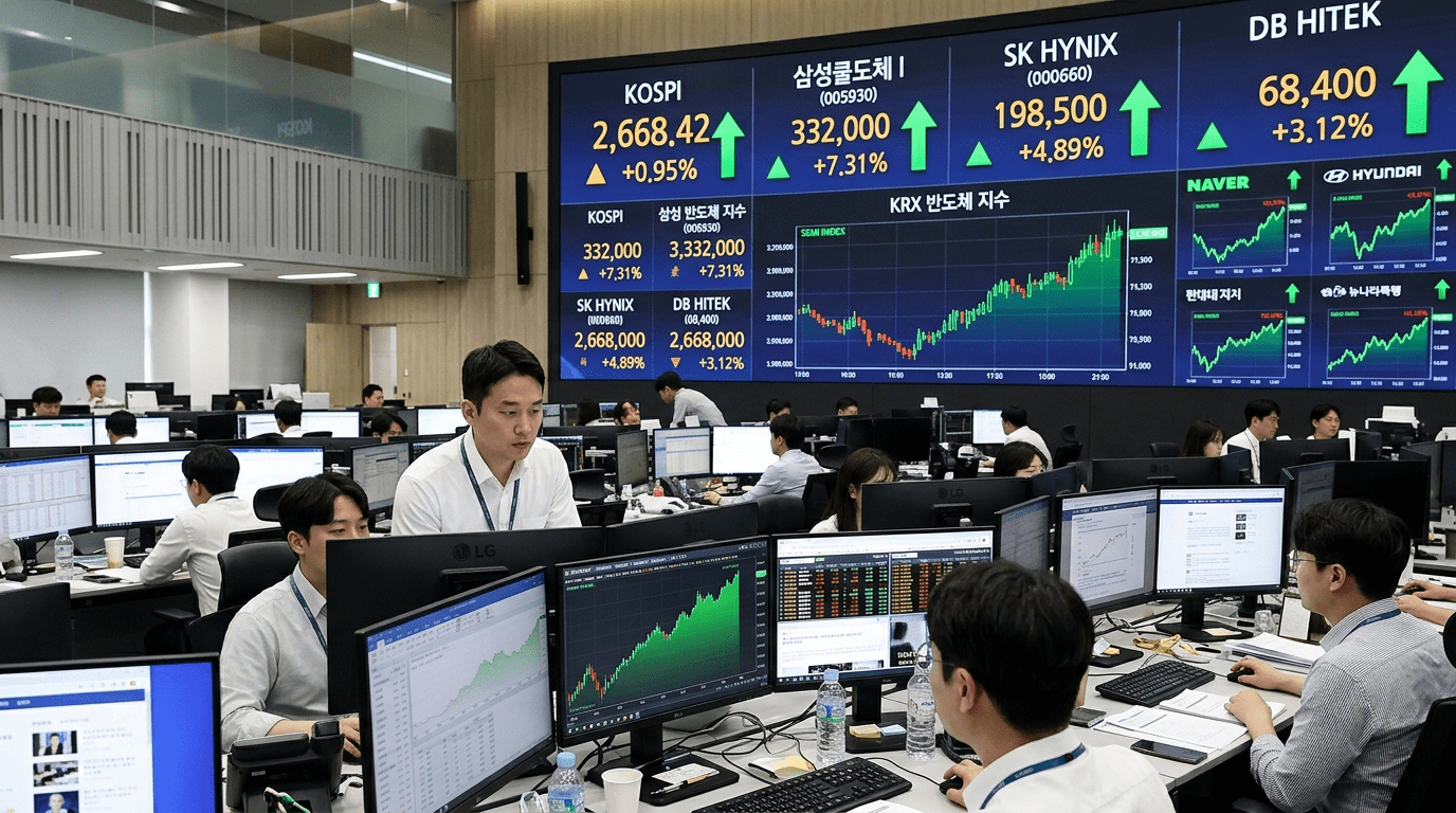 ‘12%대 급락’ 반도체 대장주 동반 반등…삼전, 시총 1위 탈환