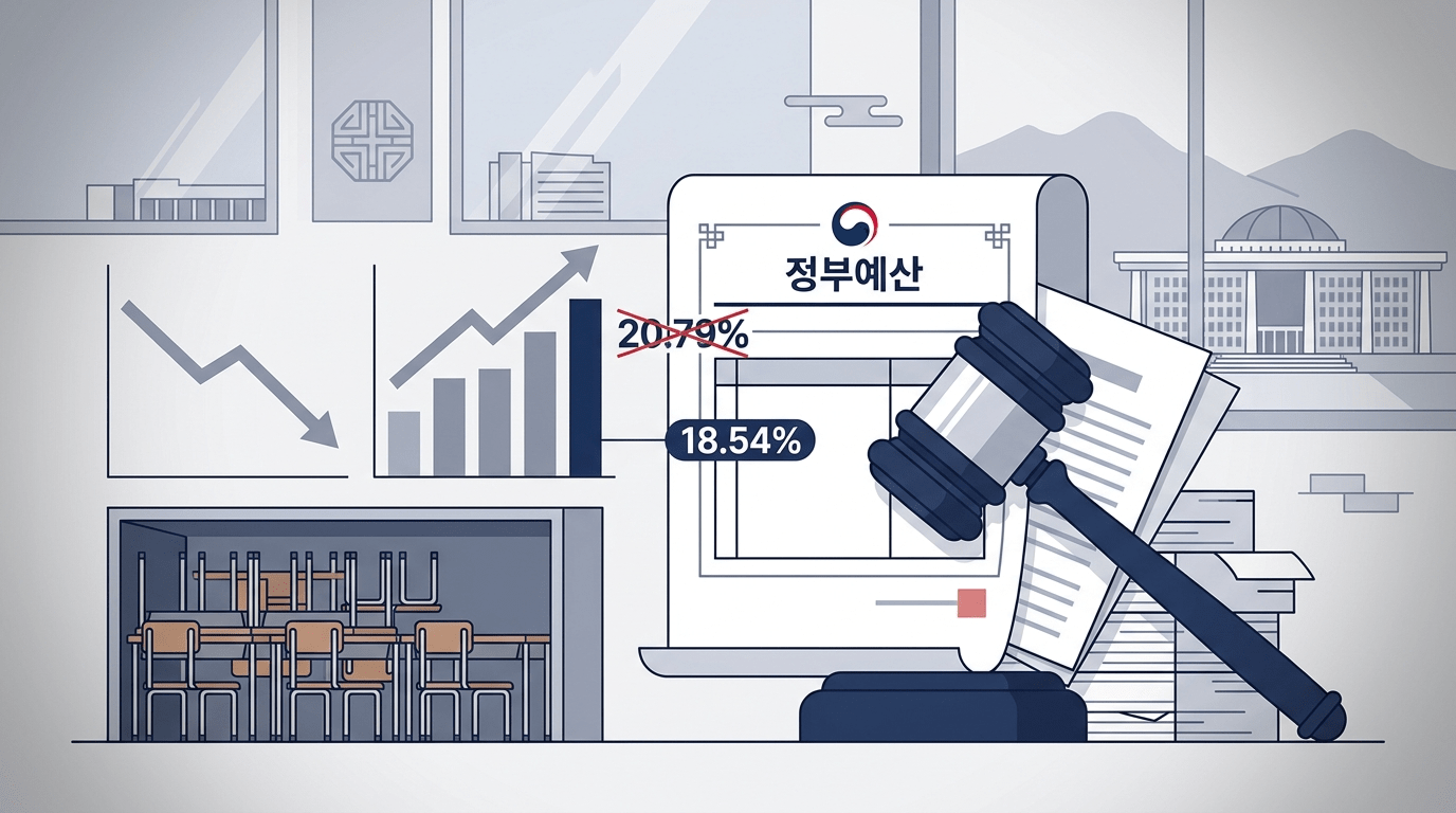 여유 예산 남아 멀쩡한 책·걸상 통째 교체 움직임… 국세 연계 20.79% 지급제도 폐지 여부도 함께 검토 전망