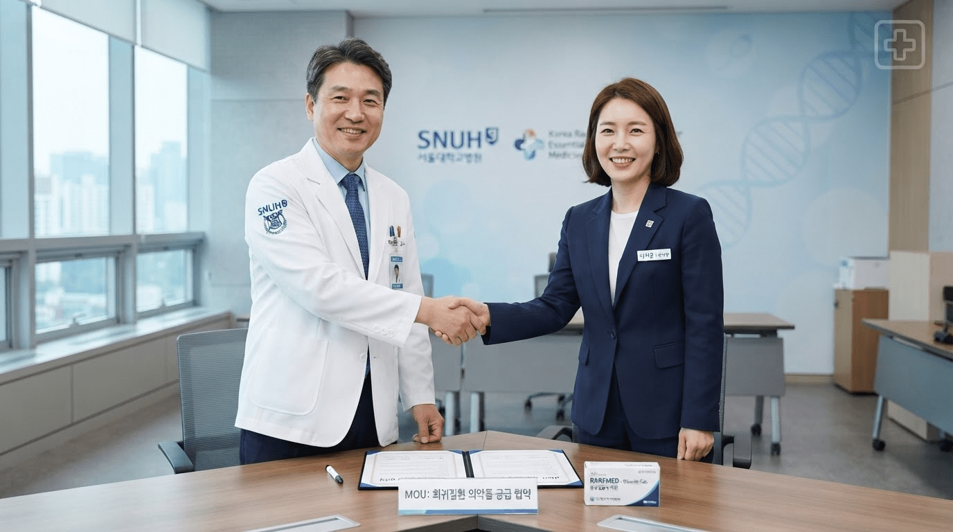 필수의약품 공급 협력 강화 추진…서울대병원-희귀의약품센터 업무협약 체결