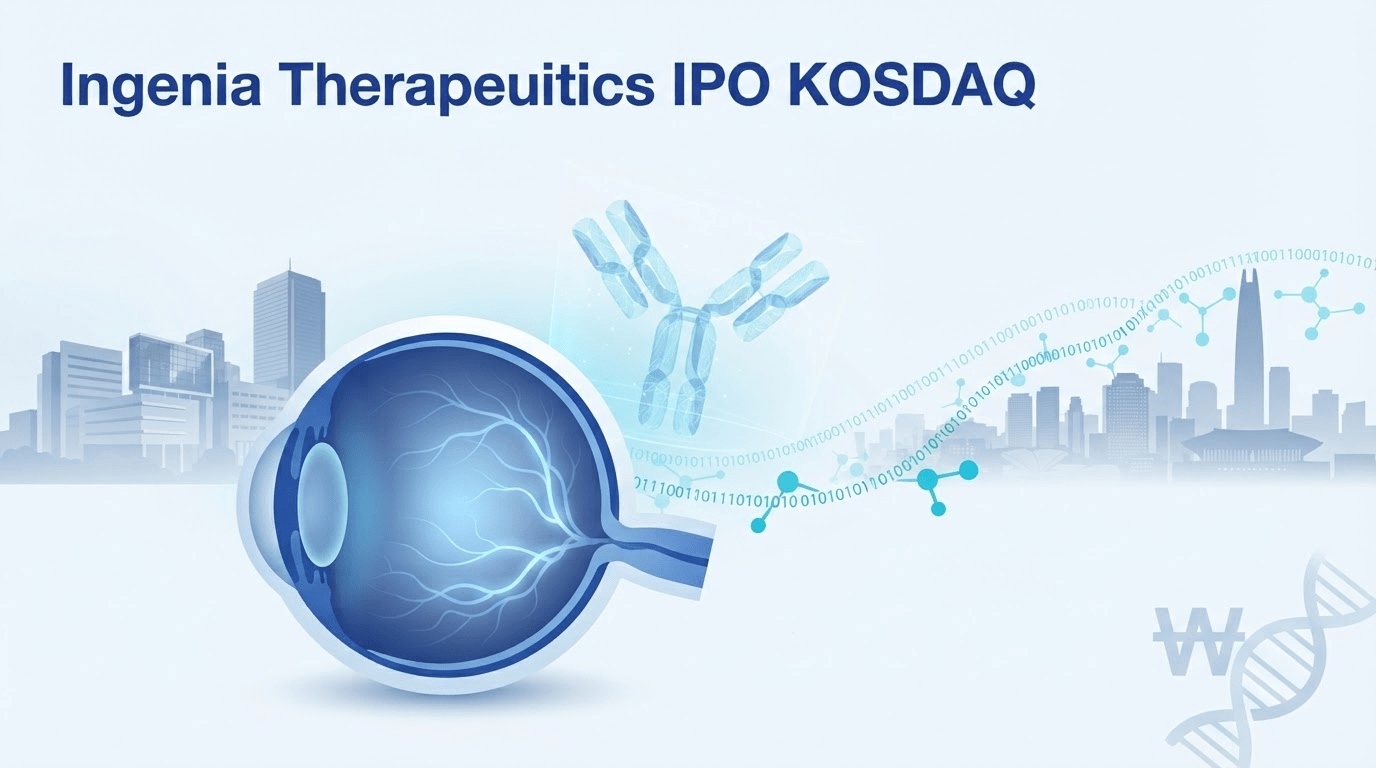 인제니아테라퓨틱스 상장 도전, MSD 임상 협력으로 코스닥 문턱 넘을까